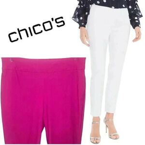 Chico's So Slimming Brigitte Ankle Pants / Size 2 Crop - US Size 12
